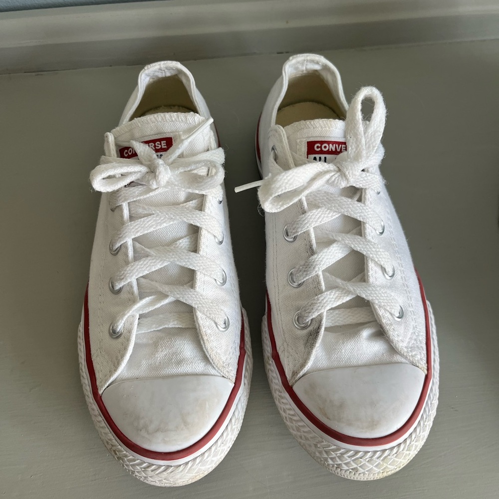 Converse Kids White Sneakers